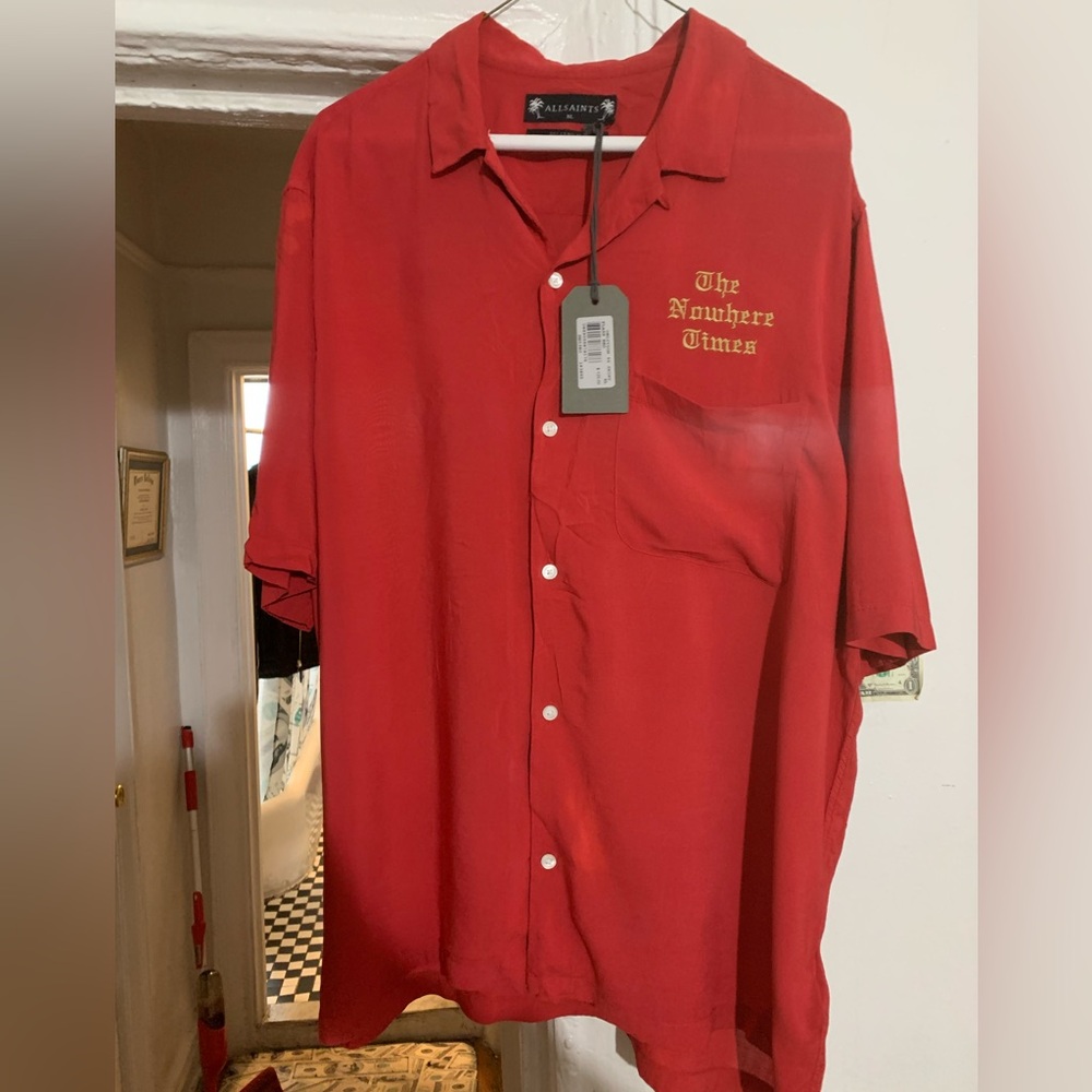 All saints button down shirt